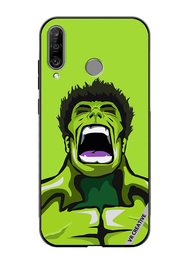VR CREATIVE Protective Case Cover For Huawei P30 Lite Hulk Design Multicolour - Image 1