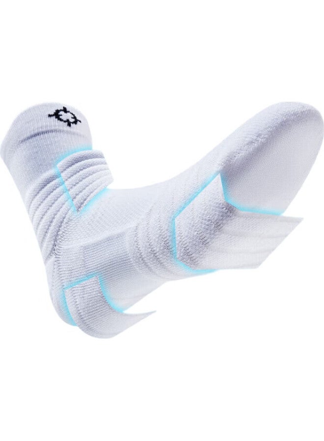 RIGORER  Basketball Socks For Men, 3D Breathable Mid-Calf American-Style Sports Running Practical Thick Elite Socks With Terry Bottom - Image 3