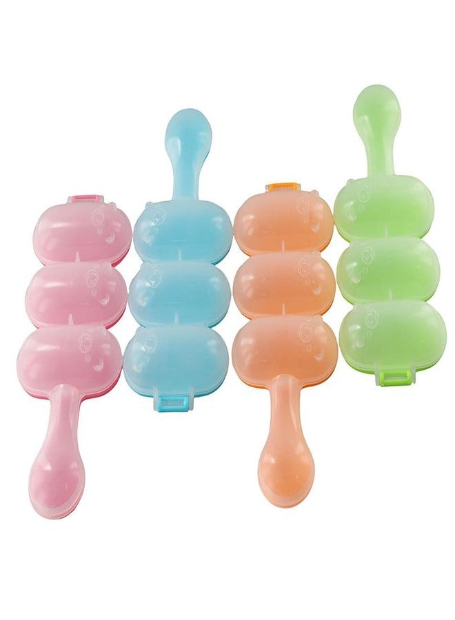 hobbyme Rice Ball Shaker, 5 Pcs Ball Shaped Onigiri Molds with Mini Rice scoop, DIY Rice Ball Moulds, Sushi Maker for Kids Lunch Bento Box, Home Kitchen Lunch Gadgets(Pink/Blue/Green/Orange) - Image 1