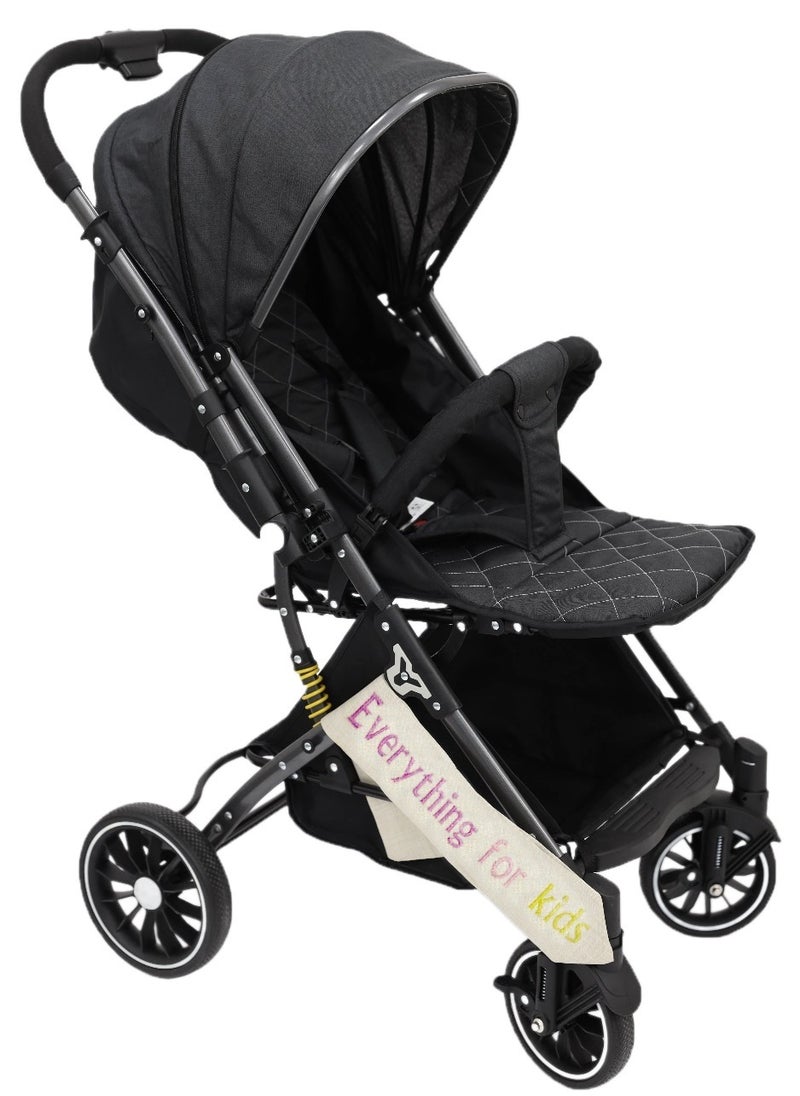 Everything For Kids Ultra Lightweight Compact Folding Travel Cabin Stroller For Baby  - Image 1