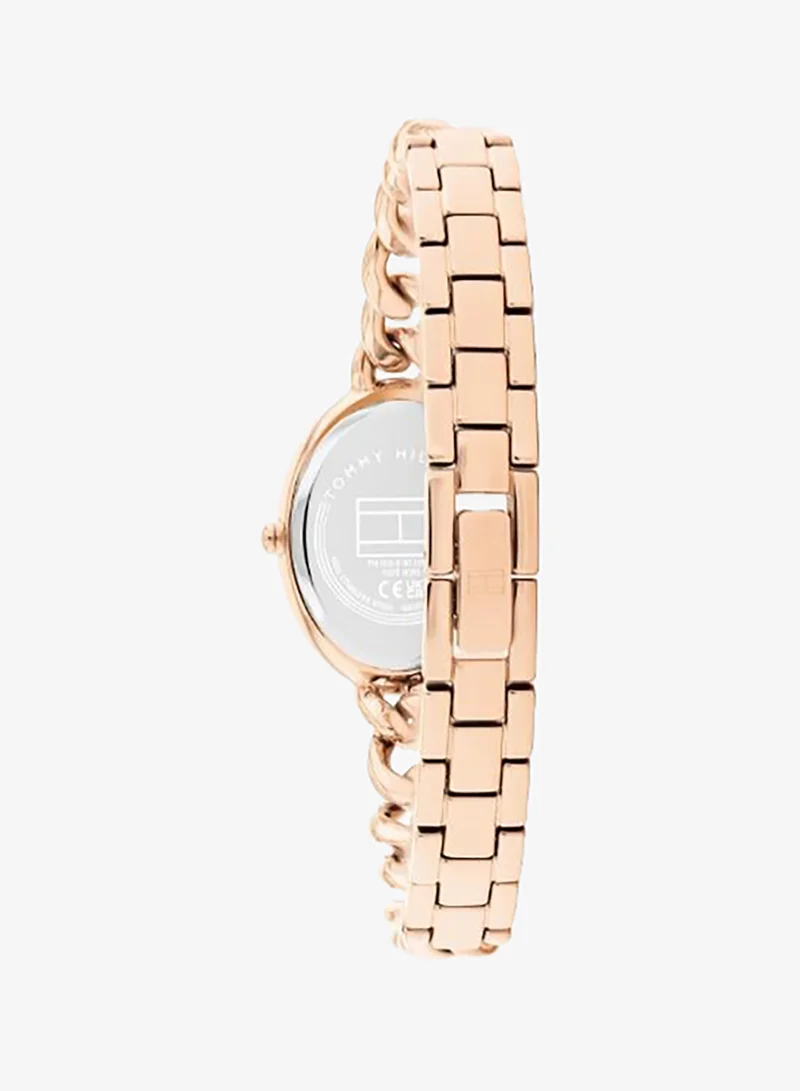Tommy Hilfiger  Ionic Plated Rose Gold Steel Quartz Basic Watch for Women | Best Price UAE