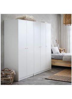 Generic Wardrobe with 3 doors, white, 117x176 cm  - Image 3