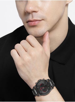 HUGO BOSS Men Analog Round Shape Stainless Steel Wrist Watch 46 mm  - Image 4