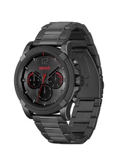 HUGO BOSS Men Analog Round Shape Stainless Steel Wrist Watch 46 mm  - Image 2