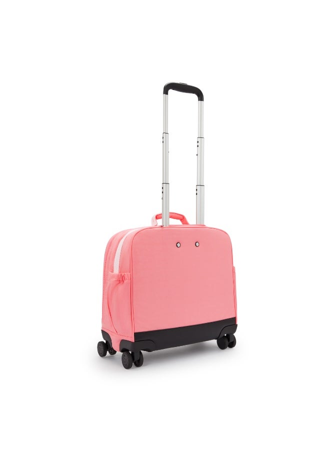kipling New Storia Kids' 4-Wheeled School Trolley Bag with 13 inch Laptop Compartment, 2.25kg - Coral Sea  - Image 5