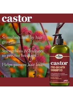 difeel Ifeel Castor Progrowth Shampoo 33.8 Oz. Made With Natural Castor Oil For Hair Growth Sulfate Free Shampoo  - Image 3
