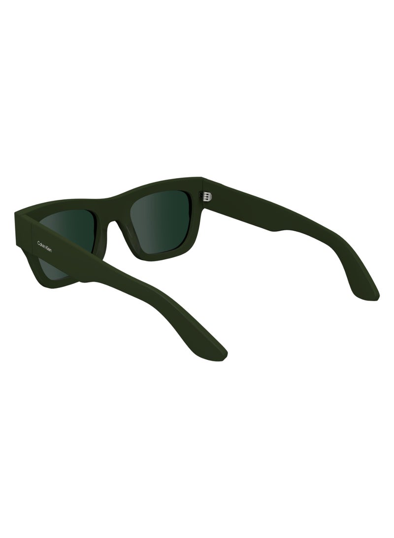 CALVIN KLEIN FULL RIM BIO ACETATE-M49 ACETATE CALVIN KLEIN SUN CK24510S 5122 (300) GREEN - Image 5