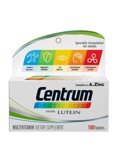 Pfizer Centrum With Lutin 100 Tablets  - Image 2