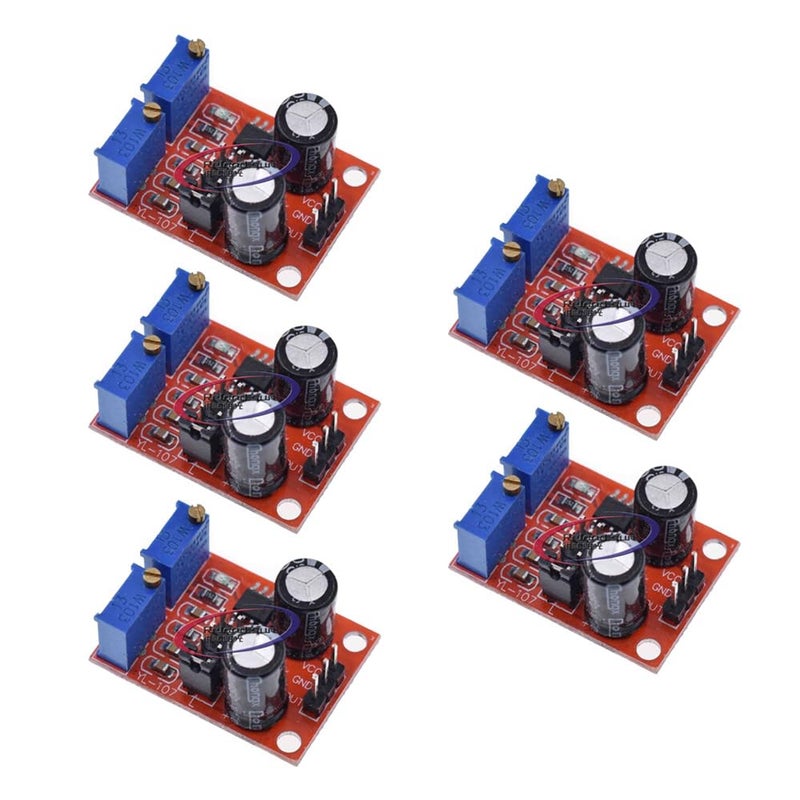 5PCS NE555 Pulse Frequency Duty Cycle Adjustable Module Square Rectangular Wave Signal Generator - Image 1