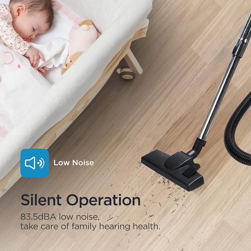 TDOO 3600W High Power Vacuum Cleaner, 3.5L Large Capacity Washable, Anti-Bacterial and Anti-Mite Vacuum Cleaner, Quiet Operation Strong Suction, Suitable for Pet Hair, Carpet, Tile, Floor - Image 2