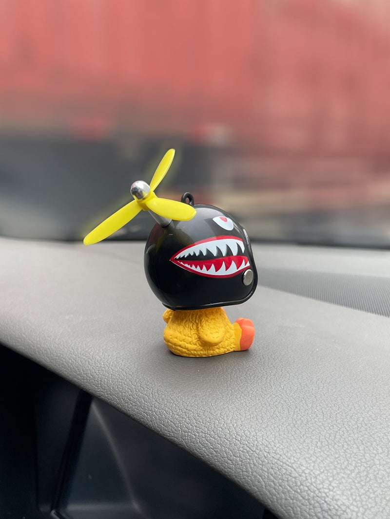Cute Duck Car Ornament – Fun Car Accessory - Image 2