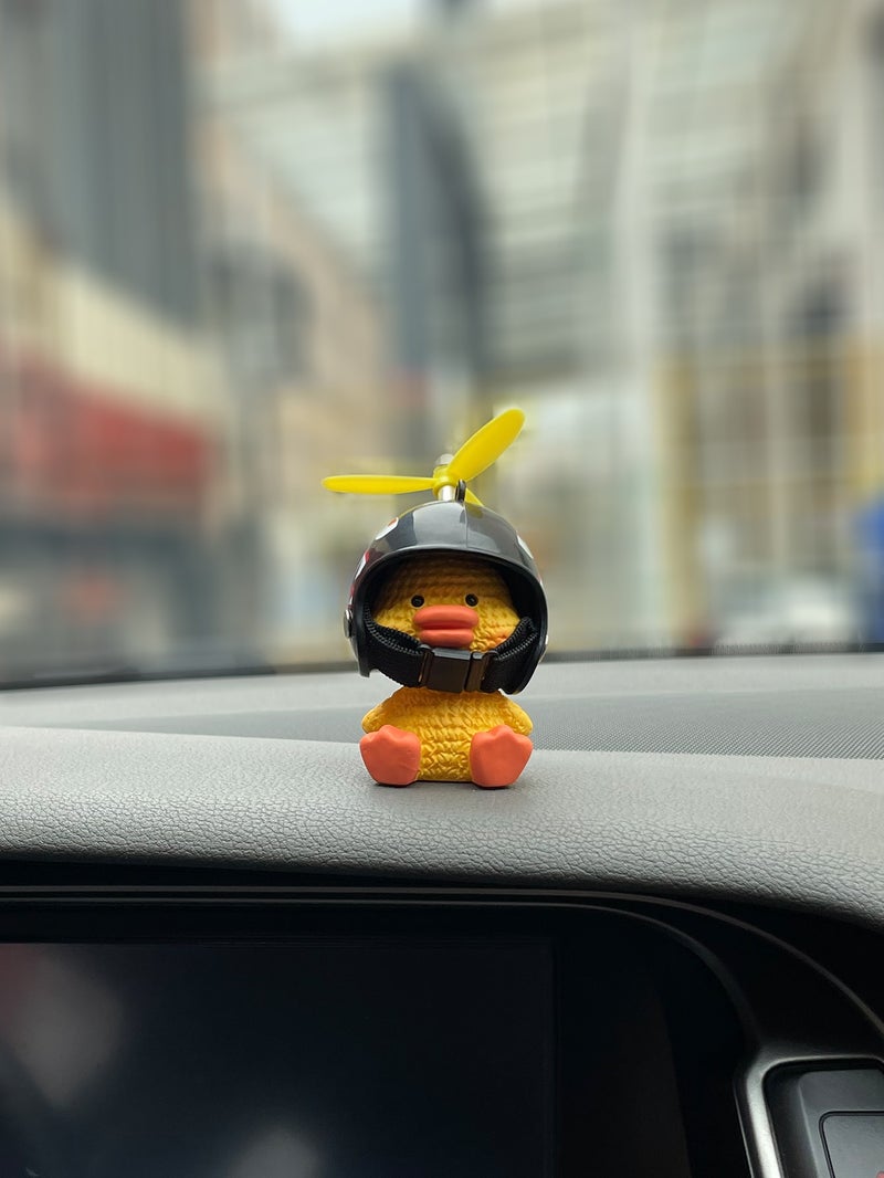 Cute Duck Car Ornament – Fun Car Accessory - Image 1