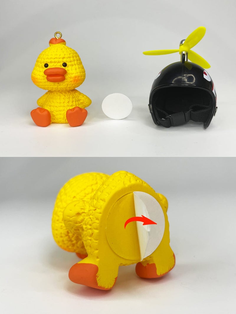 Cute Duck Car Ornament – Fun Car Accessory - Image 4