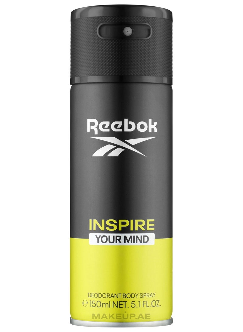 REEBOK INSPIRE YOUR MIND BODY SPRAY FOR MEN 150ml