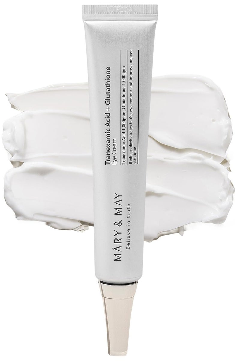 MARY & MAY Tranexamic Acid + Glutathione Eye Cream 12g 
