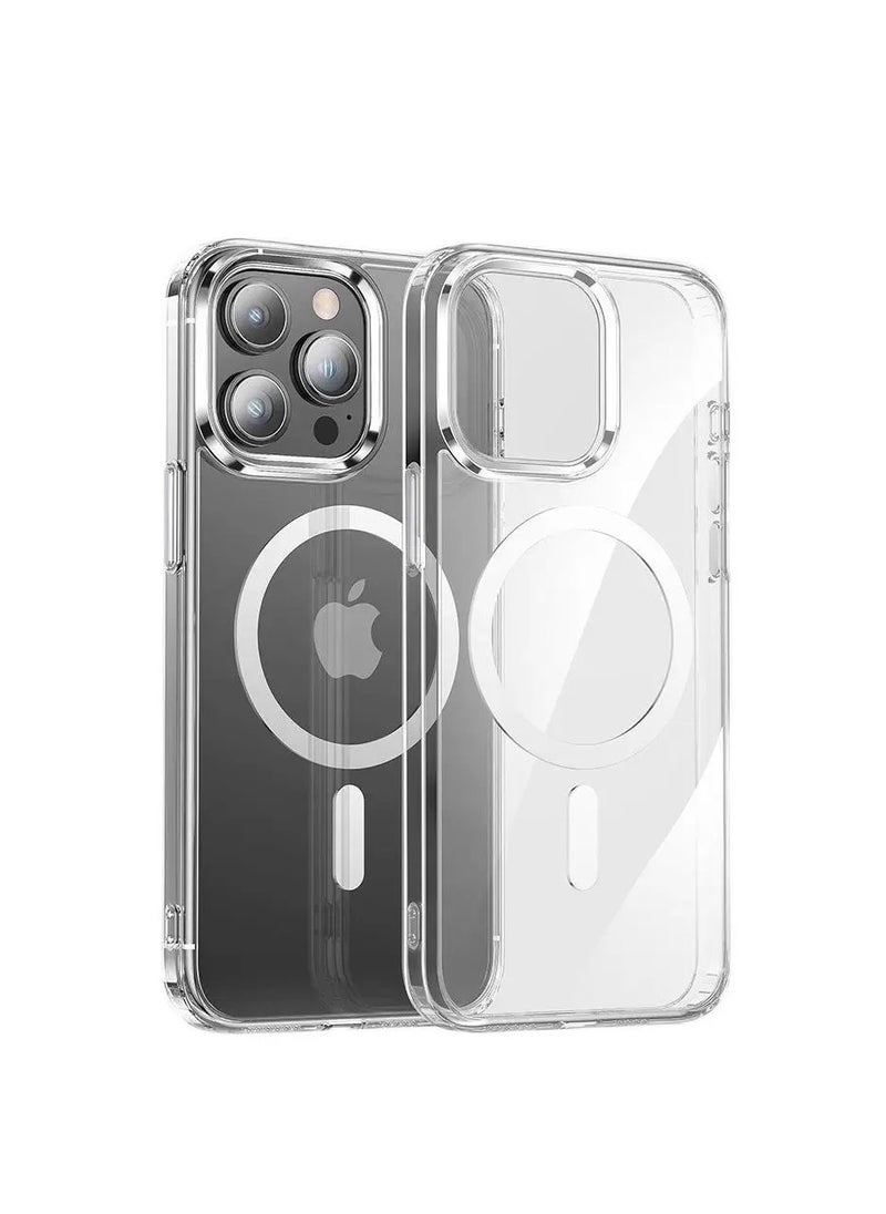 Generic - iPhone 15 Pro Max Magnetic Case Strong Protection Shockproof Anti-Yellowing Anti-Scratch - Image 1