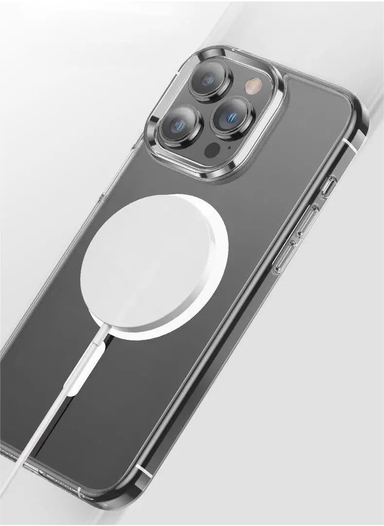 Generic - iPhone 15 Pro Max Magnetic Case Strong Protection Shockproof Anti-Yellowing Anti-Scratch - Image 1