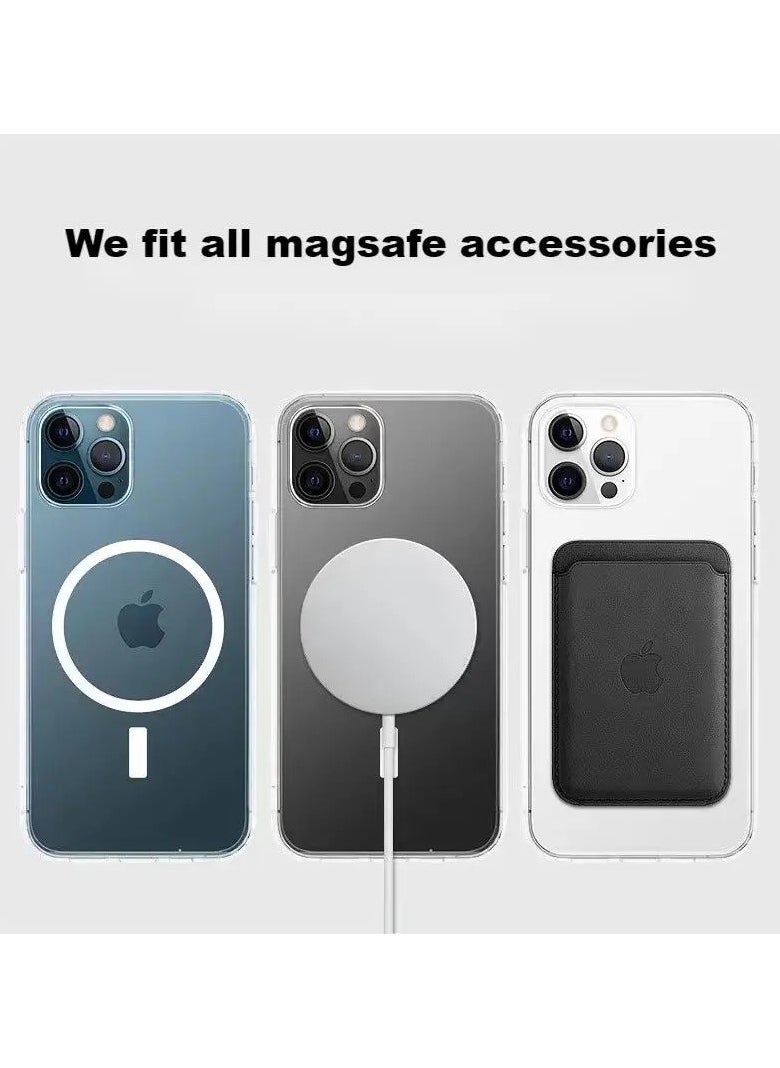 Generic - iPhone 15 Pro Max Magnetic Case Strong Protection Shockproof Anti-Yellowing Anti-Scratch - Image 1