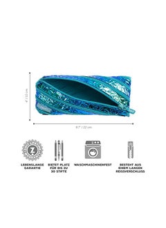 Metallic Pencil Case/Cosmetic MakEUp Bag, Blue-Green - pzsku/ZC1A8DAF0EA4F235EFCE0Z/45/_/1693884998/3d4b0338-bda3-46a6-a59b-a74db22e7321