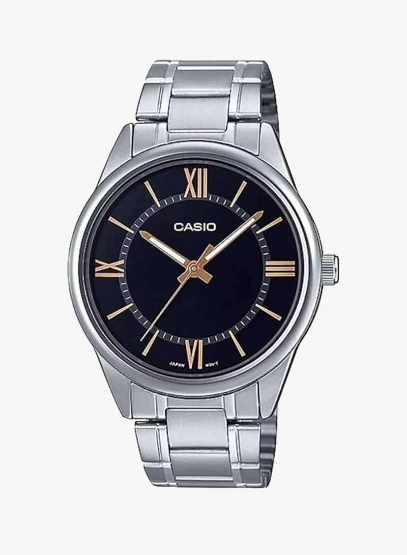Casio Men's Stainless Steel Analog Watch MTP-V005D-1B5UDF - 40 mm
