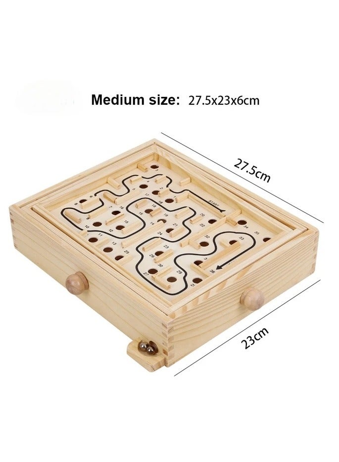 Toy Box Wooden Interactive Balance Board Puzzle Game - Image 3