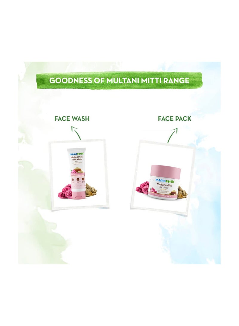 Mamaearth Mamaearth Multani Mitti Face Wash with Multani Mitti & Bulgarian Rose For Oil Control & Acne - 100 ml | Suits All Skin Types | Hydrating & Gentle | Paraben-Free | No Silicones | Sulphate-Free  - Image 5