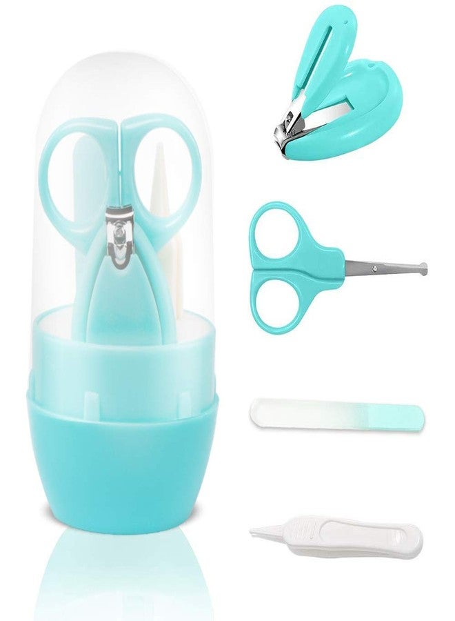 Crawl'in Baby, Infant and Toddler Grooming Nail Kit/Baby Nail Clipper (Sky Blue) - Image 2