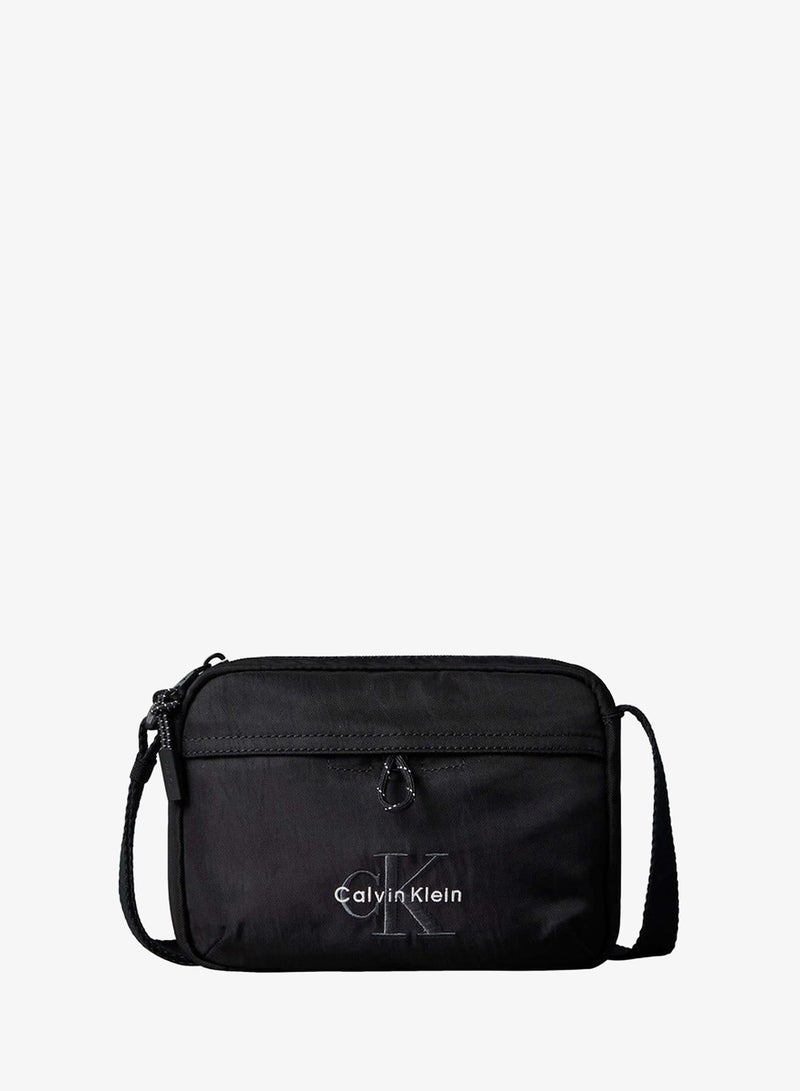 CALVIN KLEIN Bold Logo Nylon Camera Bag - Image 1