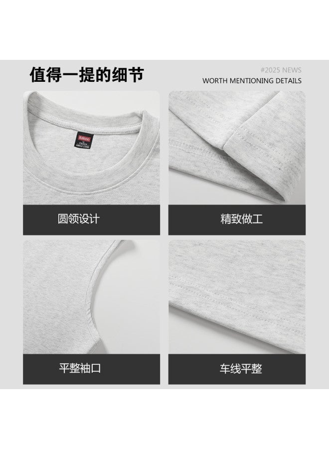 Baleno Pure Cotton Versatile Breathable Tank Top american Streetwear Brand summer Thin Sports Casual Loose Fit Sleeveless Tee soft Skin-friendly T-shirt - Image 5