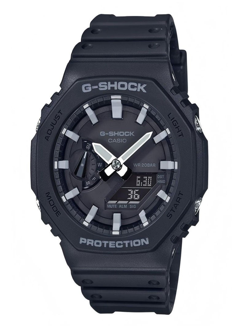 G-SHOCK Men's Water Resistant Analog/Digital Watch GA-2100-1ADR - Image 1