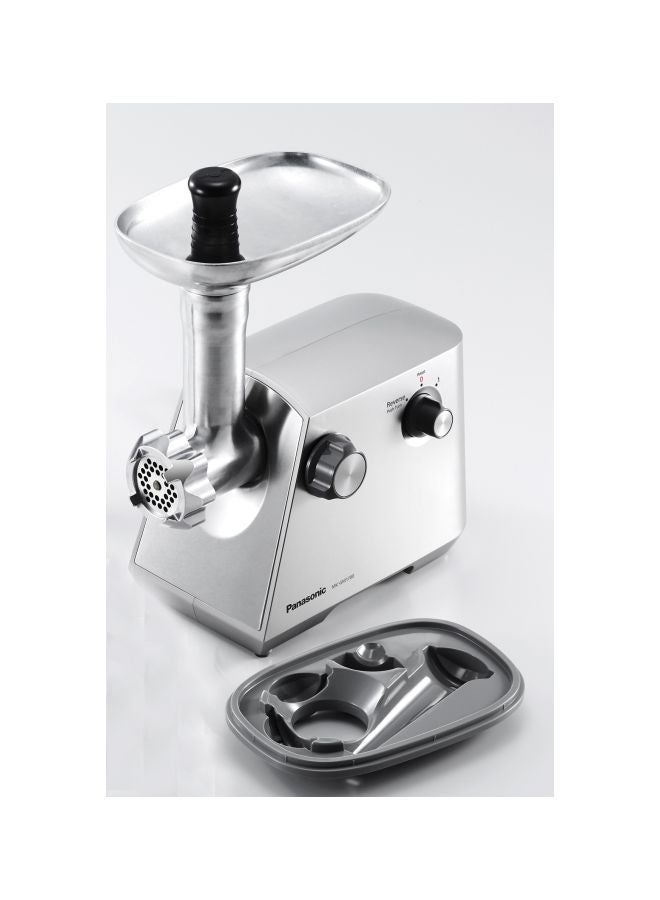 Panasonic Electric Meat Grinder 1700 W MK-GM1700STZ Silver/Grey/White - Image 2