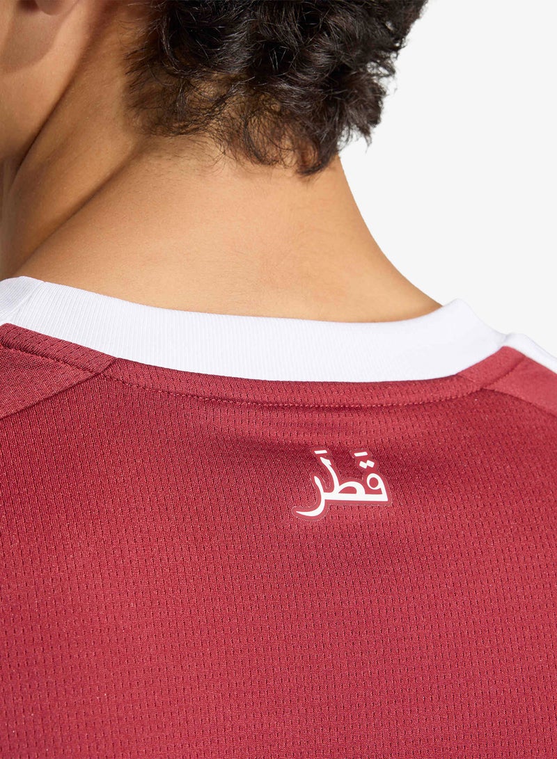Adidas Qatar Home Jersey - Image 5