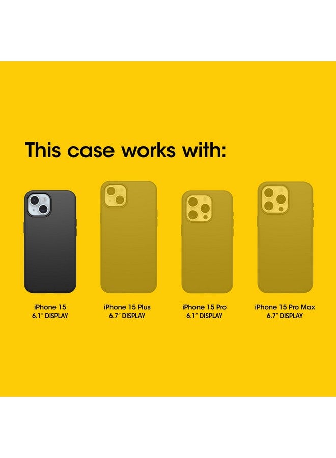 أوتربوكس جراب OtterBox iPhone 15 (فقط) من سلسلة FRĒ المقاوم للماء مع MagSafe (مصمم بواسطة LifeProof) - أسود، مقاوم للماء، مصنوع من 60% بلاستيك معاد تدويره، أنيق وعصري  - Image 2