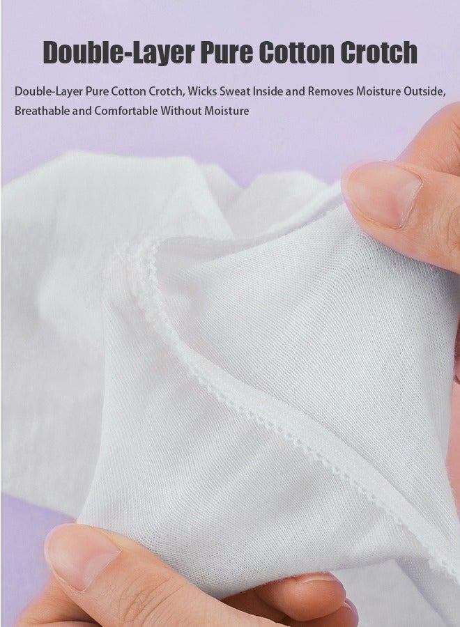 VUCATIN 4PCS Disposable Briefs Women’s Disposable Briefs Pure Cotton Underwear for Travel Low Cut Briefs Disposable Maternity Underwear Disposable Panties Girls Travel Underwear Disposable - Image 4