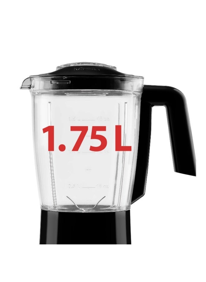 ميانتا خلاط ميانتا 1.75 لتر – 700واط – اسود – موديل BL1291G - Image 2