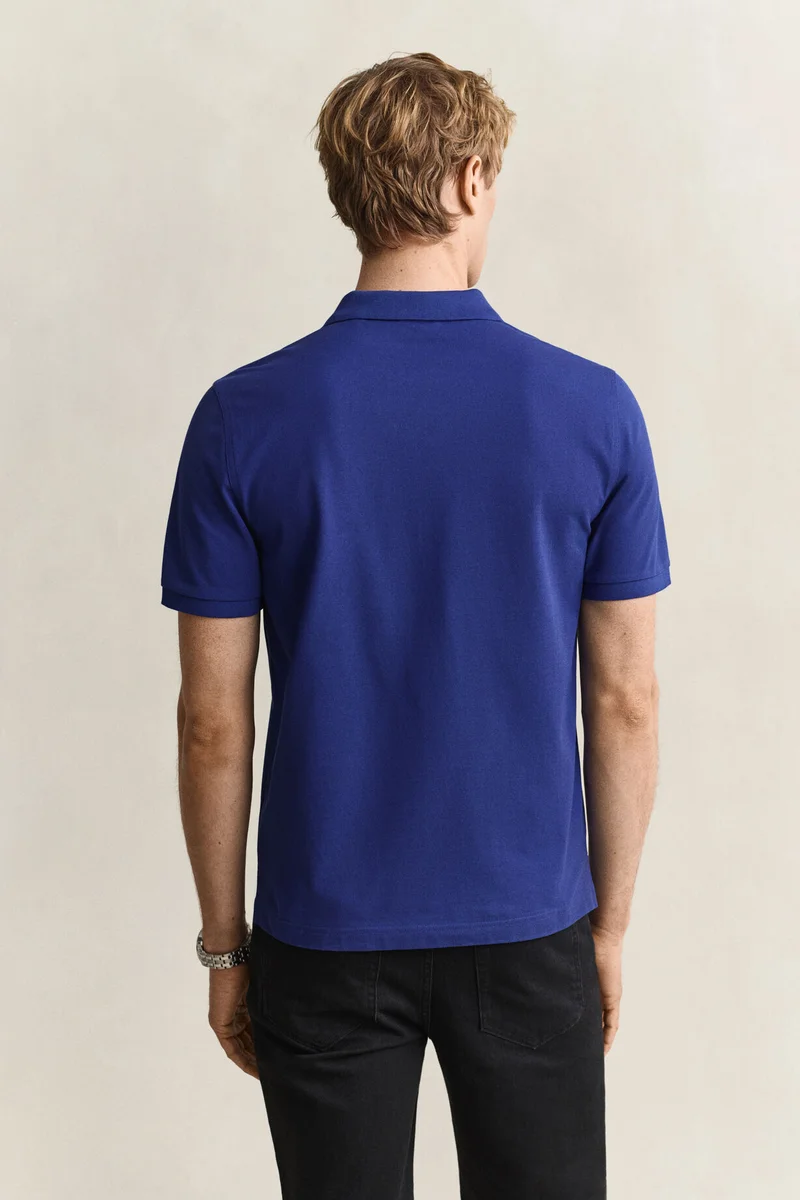Gant  Reg Shield Ss Pique Polo for Men | Best Price UAE