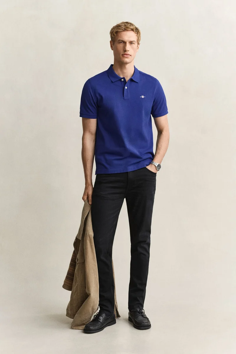 Gant Reg Shield Ss Pique Polo