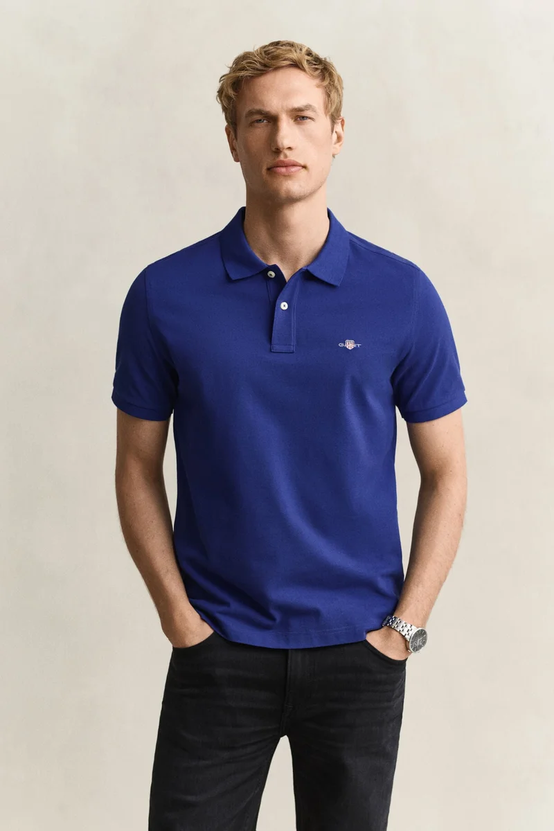 Gant Reg Shield Ss Pique Polo