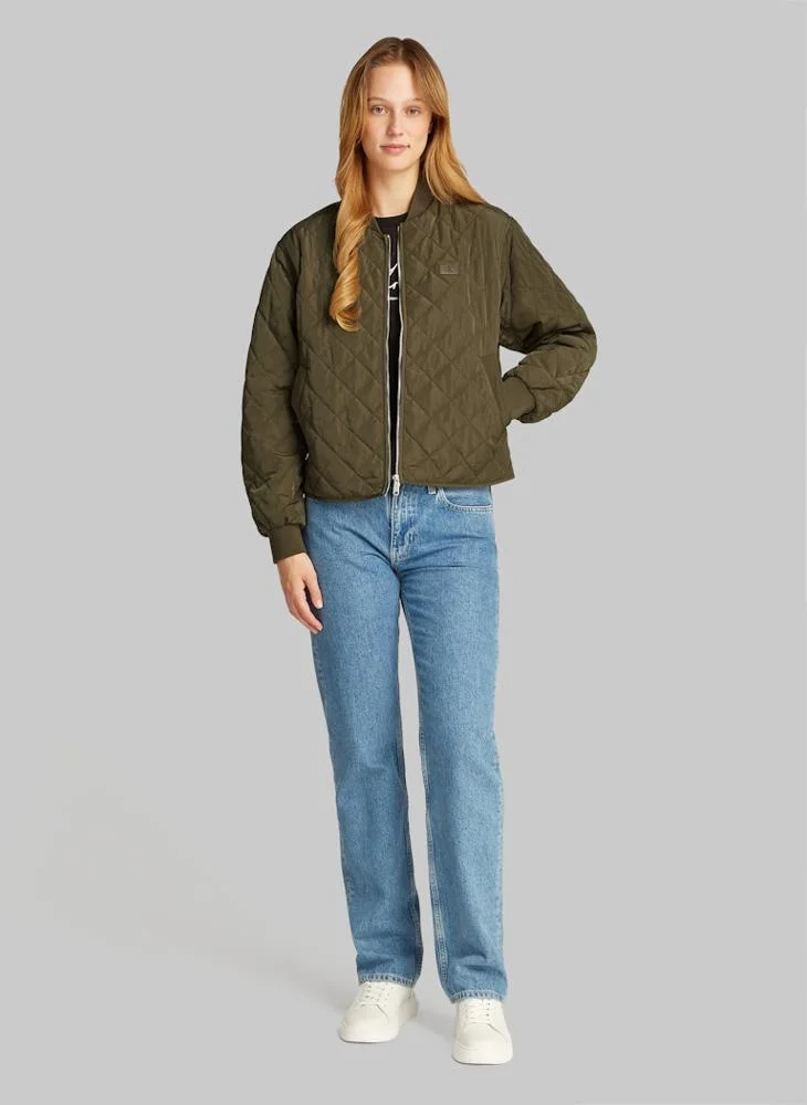 كالفن كلاين جينز Logo Quilted Jacket