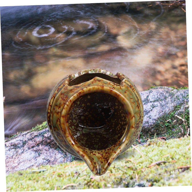 Ceramic Waterfall Fountain Jar For Fish Tank Aquarium And Garden Landscape Decor - Image 5