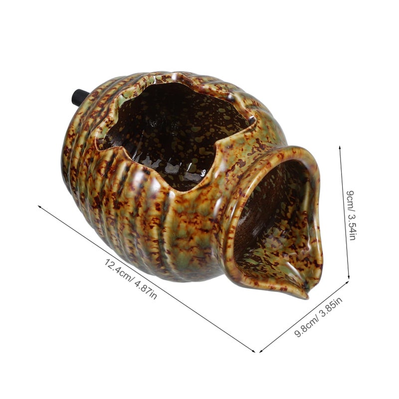 Ceramic Waterfall Fountain Jar For Fish Tank Aquarium And Garden Landscape Decor - Image 3