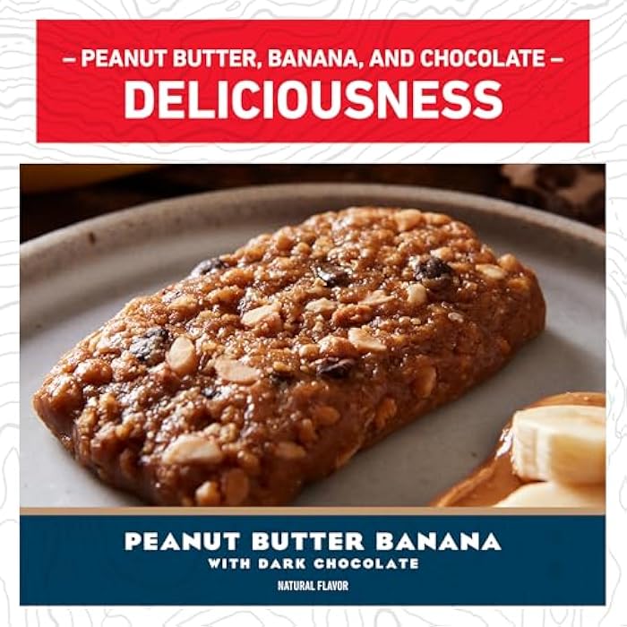CLIF BAR - Energy Protein Bars - Peanut Butter Banana with Dark Chocolate - Made with Organic Oats - Energy Bars - Non-GMO - (1 Count) - Image 3