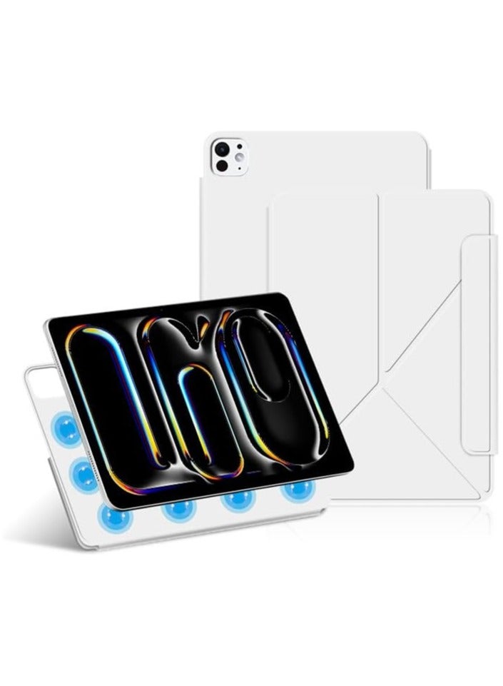 General Magnetic Case Compatible with IPad Pro 13 Inch 2024 (M4, 7th Gen),Magnetic Smart Tablet Case,Multi-view Bracket  - Image 1