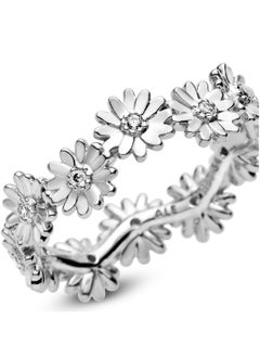 PANDORA PANDORA Daisy Crown Ring Sterling Silver Clear Cubic Zirconia  - Image 4