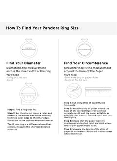 PANDORA PANDORA Daisy Crown Ring Sterling Silver Clear Cubic Zirconia  - Image 5