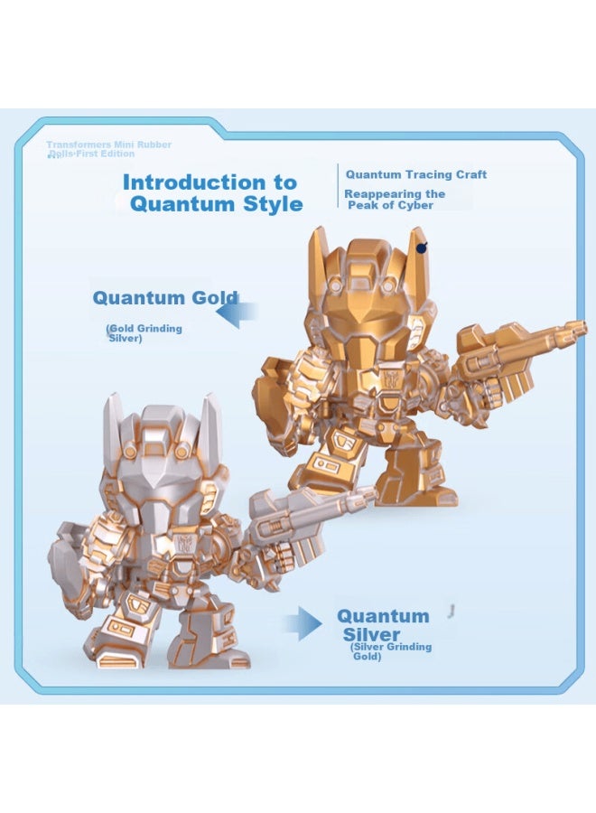 Kayou Transformers Eraser Doll Optimus Prime Megatron Eraser Blind Box Xp Card Children's Day New Year Gift - Image 3