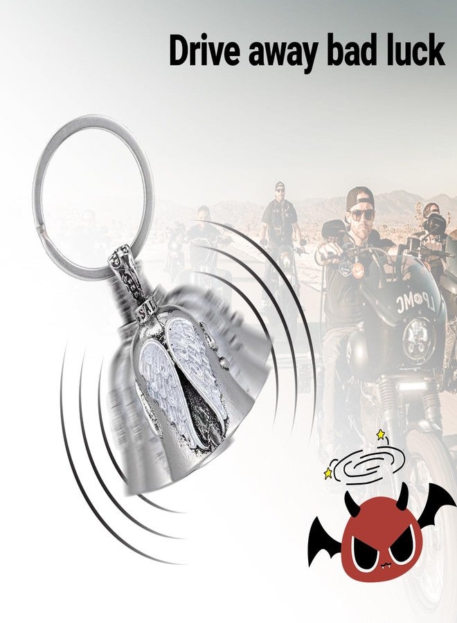 Vortika Guardian Angel Motorcycle Bell (Angel Wings) - Image 4