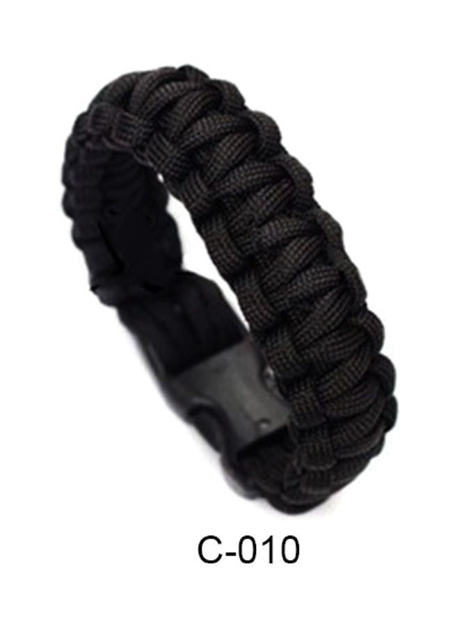 NIBEMINENT Travel Outdoor Survival Kit Whistle Bracelet Camping Rope Fashion Wristband 20x10x20cm - Image 5