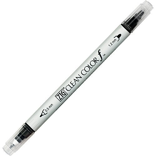 Kuretake ZIG CLEAN COLOR f, 0.5 mm & 1.2 mm, AP-Certified, Odourless, Xylene Free, Suitable for dark paper, Perfect for illustrating, sketching, designing and cartooning. Made in Japan (24 colors set) - Image 4