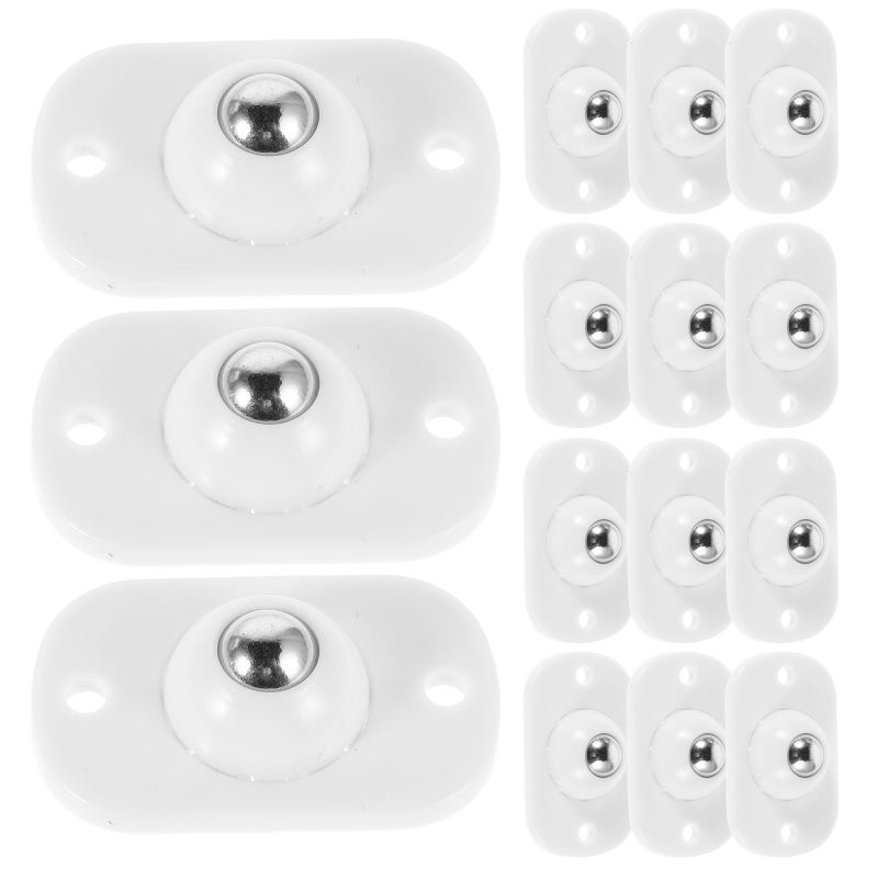 Ball Bearing Swivel Wheels, Quiet Operation for Furniture Mobility, Durable Design - Image 1